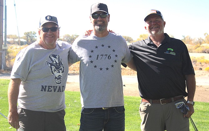 The Manpower of Northern Nevada Team consists of, from left, Ward Viera, David Dodge and Mike Harrigan.