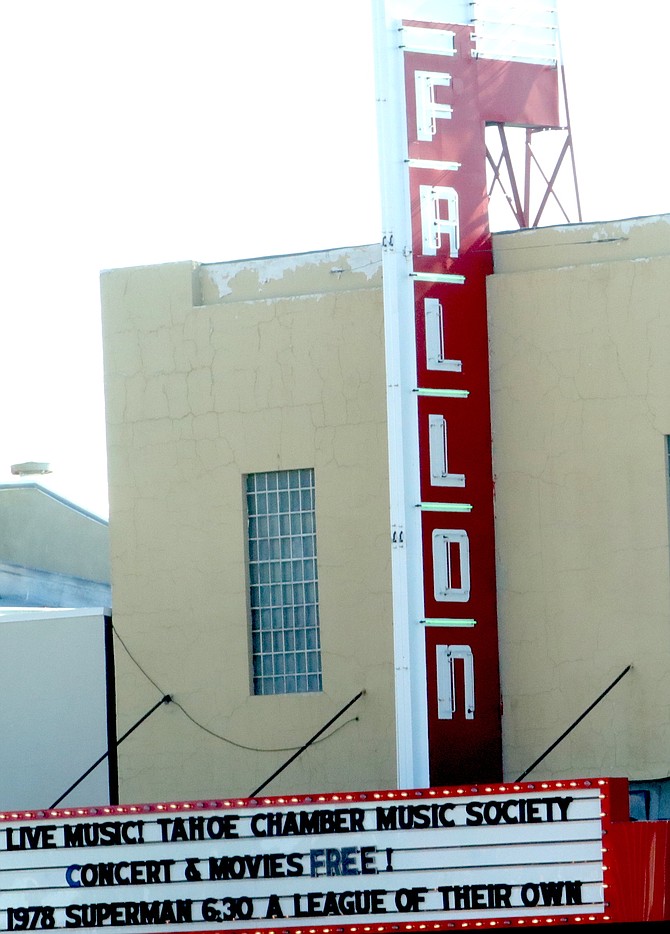 An image of the Fallon Theatre.