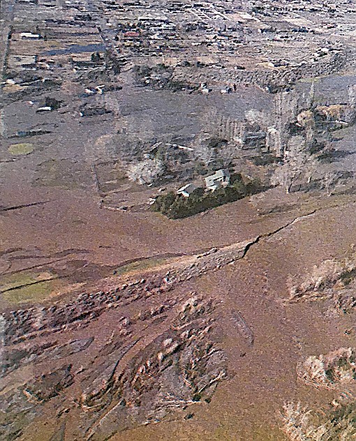 The Carson River hopped its banks in January 1997 after warm rain fell on snow from a storm over Christmas 1996.