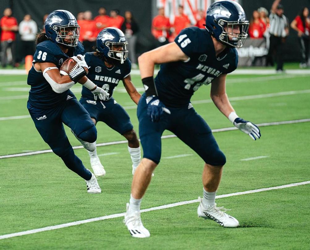 Football Captures The Cannon! - University of Nevada Las Vegas Athletics