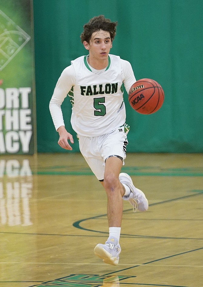 Fallon junior point guard Brady Alves and the Greenwave are off to an 8-0 start, which is the best in Chelle Dalager’s tenure with the boys basketball program.