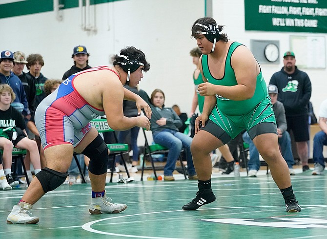 Fallon junior Sean Reeder returns to this year’s wrestling team, which is seeing the highest numbers in coach Trevor deBraga’s seven years at the helm.