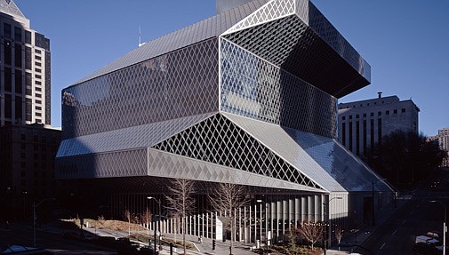 西雅图公共图书馆为日食双头战做准备