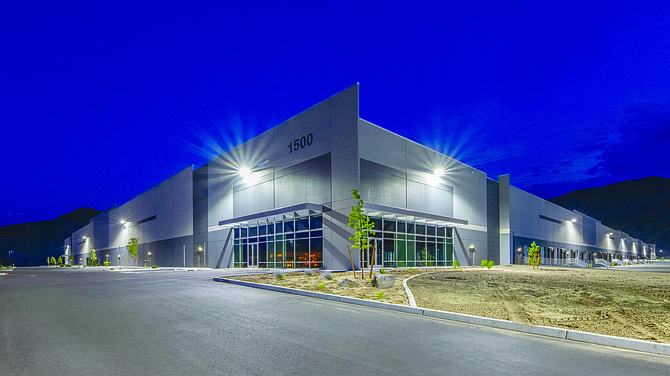 Privately owned Mohr Capital, headquartered at Dallas, recently completed work on a 596,400-square-foot Class A industrial facility on 46 acres at Tahoe Reno Industrial Center.