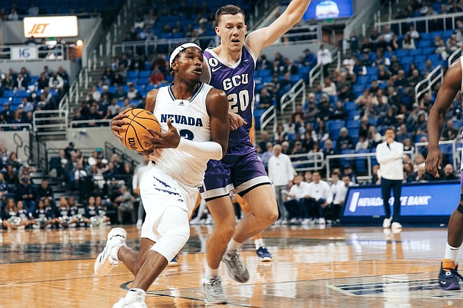 New point guard Kenan Blackshear helped the Nevada basketball team to a 12-3 record in the 2022 portion of the season.
