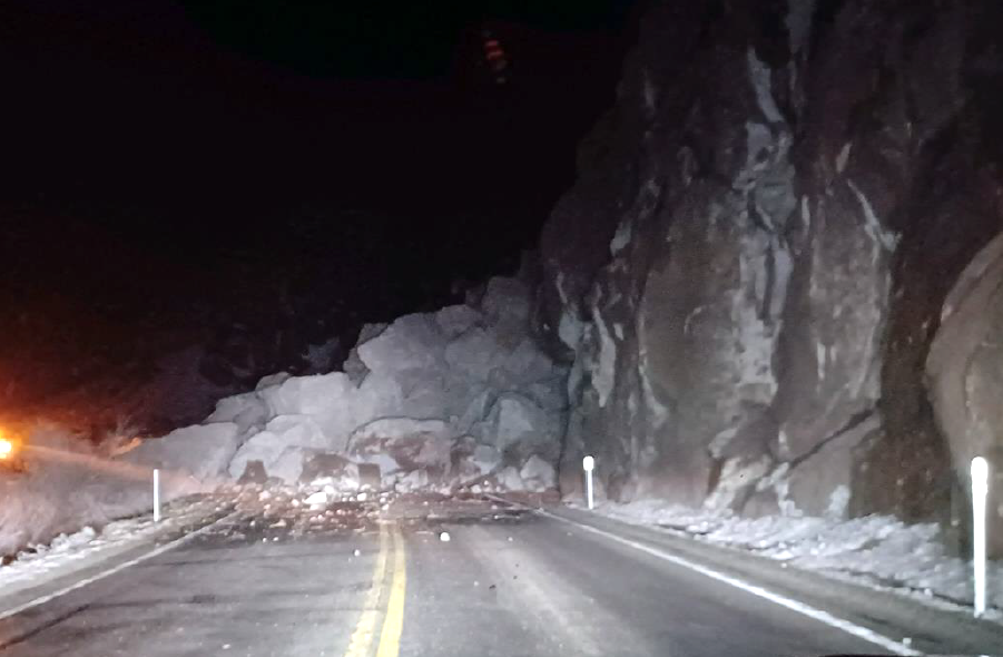 Wildcat Canyon Road closed after storm-related slides