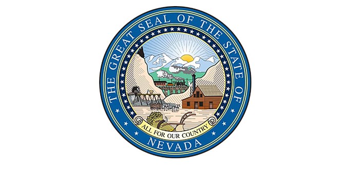 Nevada state seal.