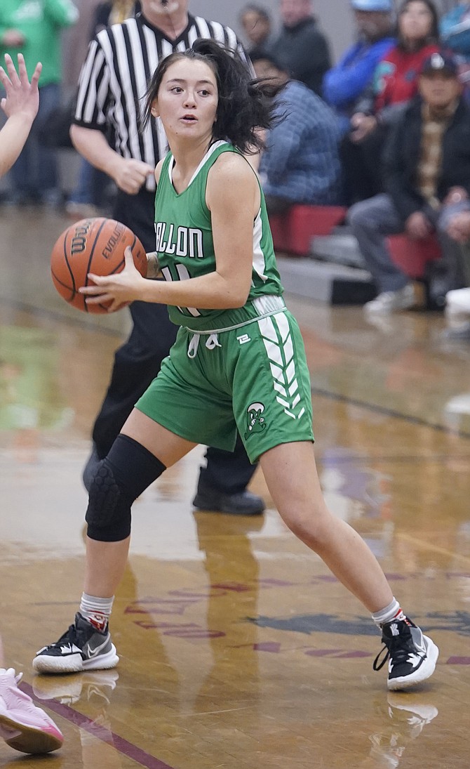 Fallon junior Zoey Jarrett led the team in scoring against Dayton as the Lady Wave snapped a seven-game losing streak Saturday.