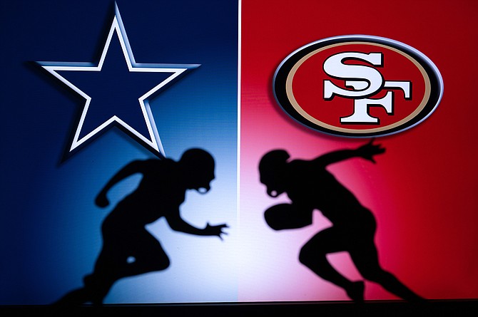 The 49ers and Cowboys will play for the ninth time in the NFL playoffs.