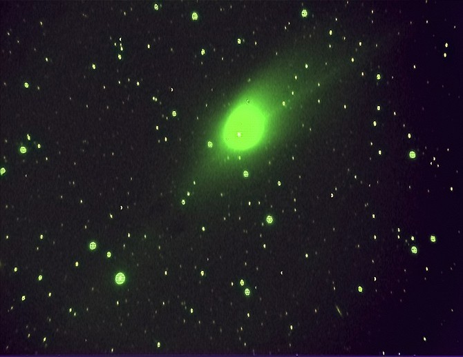 Comet e3 ztf 90-second exposure enhanced via-DeNoiseAI-standard-SharpenAI-softness
by Ray Bertucci