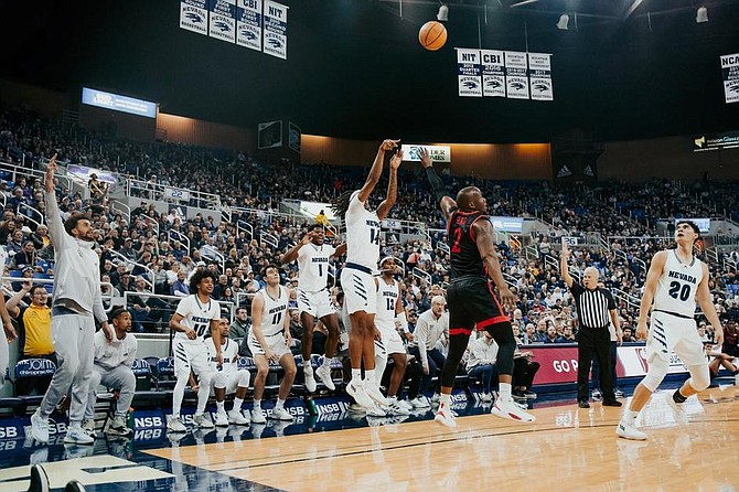 Nevada beat San Diego State, 75-66, on Jan. 31, 2023 at Lawlor Events Center.