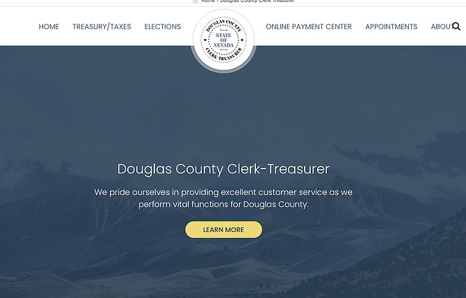 The new  Clerk-Treasurer's web site is at https://cltr.douglascountynv.gov which will require that visitors update their bookmarks.