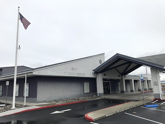 The Carson City Senior Center at 911 Beverly Drive.