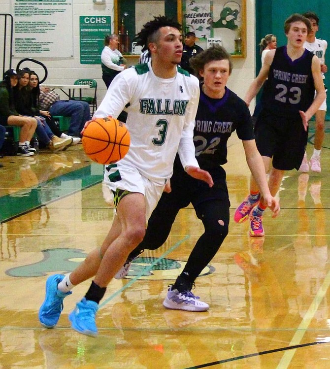 Fallon’s Shawn Alexander and his Greenwave teammates take on Lowry on Thursday in the first round of the Northern 3A regional tournament.