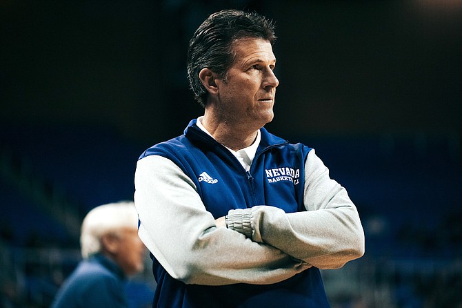 Wolf Pack coach Steve Alford, in his fourth campaign in Reno, has already hit 20 wins for the season.