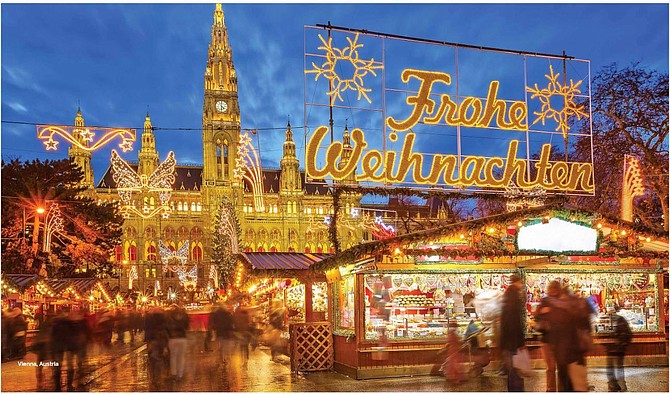 The Vienna Christmas Market is one of the finest in Europe.