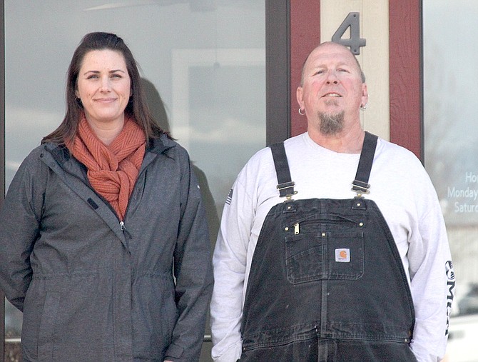 MCA Mechanical Inc. owners Tami and Matthew Anderson are excited to welcome the public to their new building on Industrial way in Gardnerville and offer custom sheet metal services.