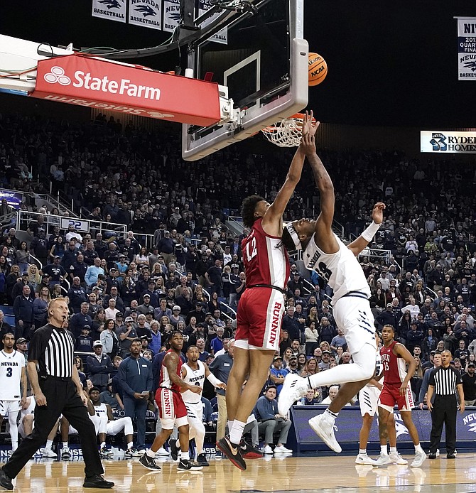 Nevada guard Kenan Blackshear, shown earlier this season, and his Wolf Pack teammates will open their NCAA Tournament on Wednesday against Arizona State.