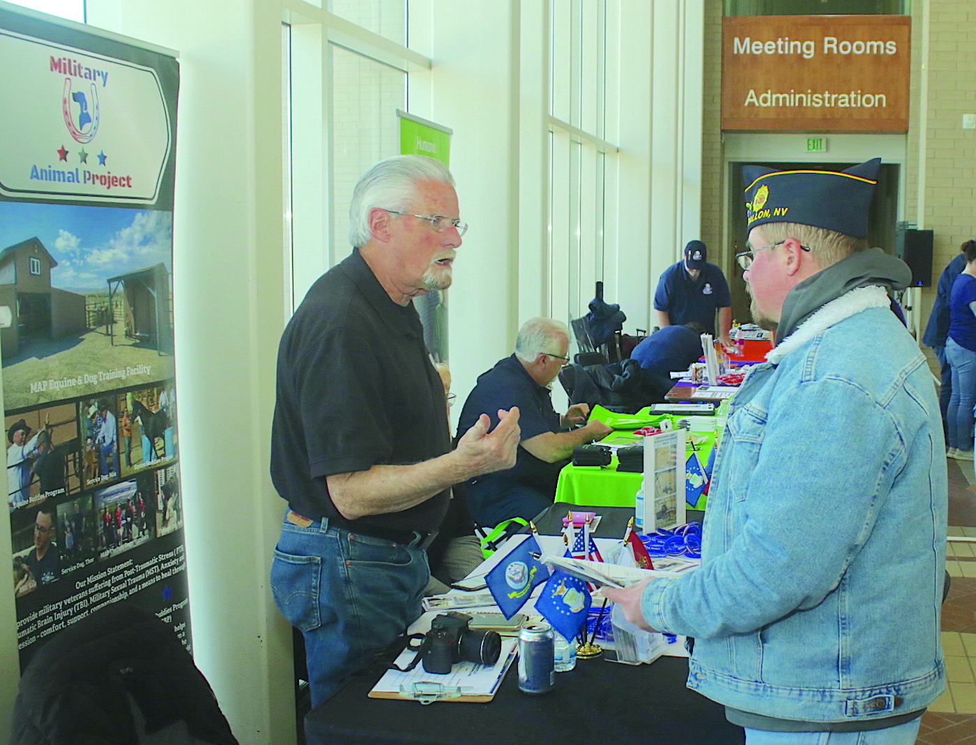 Veterans attend military day at Legislature