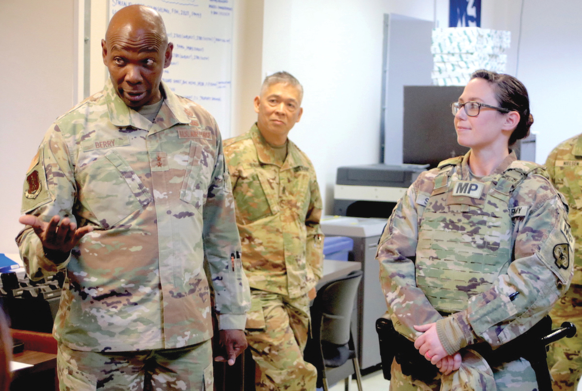 Nevada Guard female soldiers patrol, serve as desk sergeants in Romania ...