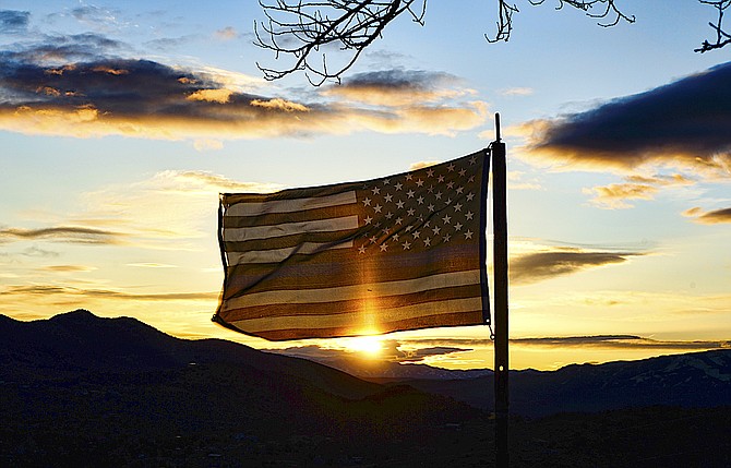 Topaz Ranch Estates is already getting sustained 20 mph winds this morning, according to photographer John Flaherty.