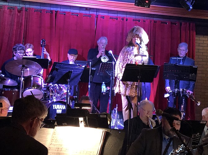 Mile High Jazz Band with Jakki Ford at Gina's Good Life Music & Lounge in March 2023.
