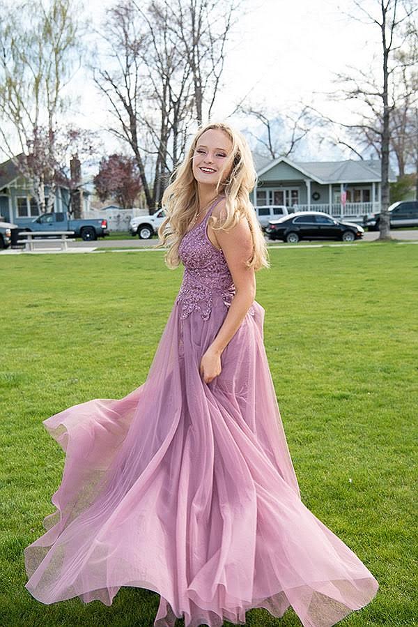 Miss Douglas County Carli Kleist during the 2021 Douglas High School prom.