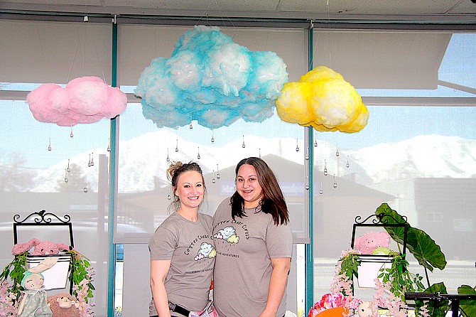 Cotton Candy Clouds Creator and Owner Jessica Johnsen and Creative Director Shelby Foster.