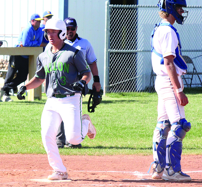 Fallon’s James Kelsey was strong at the plate and on the mound, where he threw a six-inning no-hitter in the Greenwave’s road sweep over Lowry last weekend.