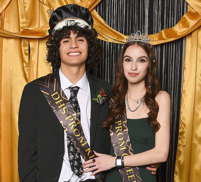 Ryan Nemanic and Anna Procaccini were crowned Douglas High School’s 2023 Prom King and Queen.