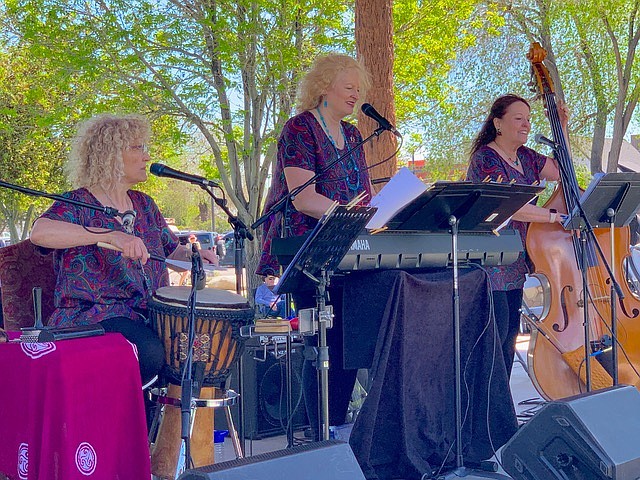 The Jazzettes perform at the 2022 Jazz and Art Festival in Heritage Park.
