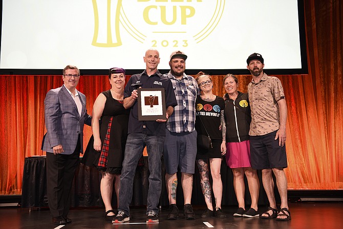 Shoe Tree Brewing was awarded a bronze award in the Specialty Beer Style category for its Coco Burrito Supreme at the 2023 World Beer Cup.