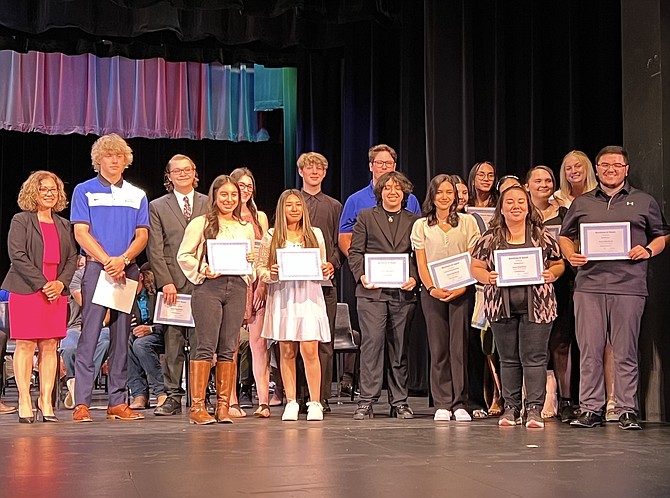 Carson High School celebrated more than 60 students who collectively earned more than $7 million in scholarships for their academic achievements and are preparing to graduate in June and go on to top-level universities and colleges in the nation.