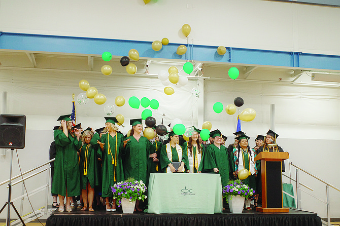 Great Basin College students celebrated their graduation on May 20.