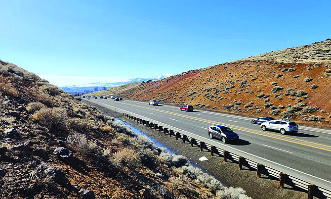 Roughly 50,000 cars travel Pyramid Highway each day.