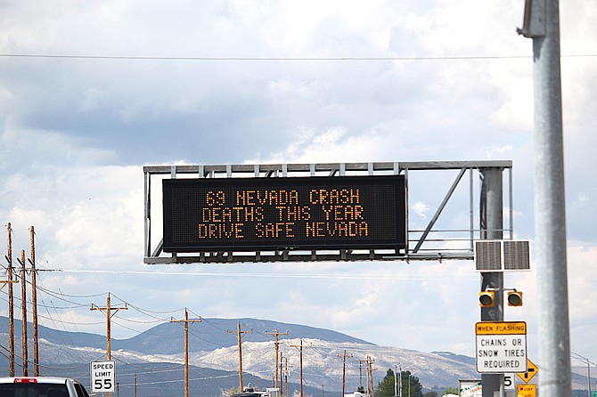 The Nevada Department of Transportation reader board reported a tally of 29 fatalities in Northern Nevada on the Friday before Memorial Day weekend. At least one more occurred on Interstate 80 near Pyramid Way early Sunday morning.