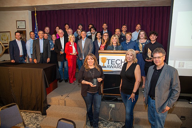 Nearly 30 local businesses and people were honored at the 16th annual NCET / EDAWN Tech Awards and Showcase on Tuesday, May 23rd at the Reno Elks Lodge.