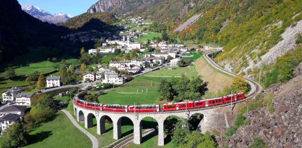 Marilyn Foster: Three scenic trains highlight Switzerland tour - Vimarsana News
