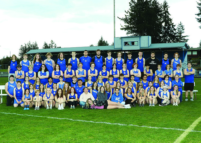 The Eatonville High School track team.