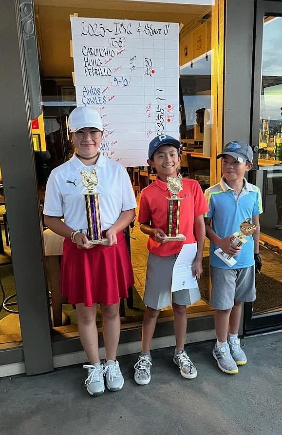 Reina Dao, left, qualified for the U.S. Kids World Championships in North Carolina. Dao is a fourth grader at Fremont Elementary and bested 180 other golfers in the Nevada State Invitational to qualify.