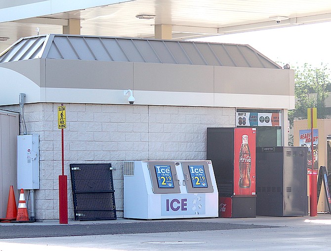 The Smith's gas kiosk offered a refuge for a woman who survived a May 30 carjacking attempt in Gardnerville.