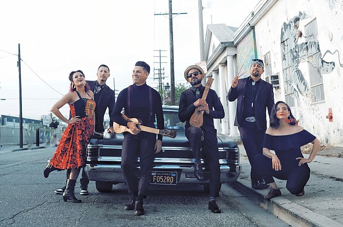 Las Cafeteras kick off the Brewery Art Center’s Levitt AMP Concert Series this Saturday.