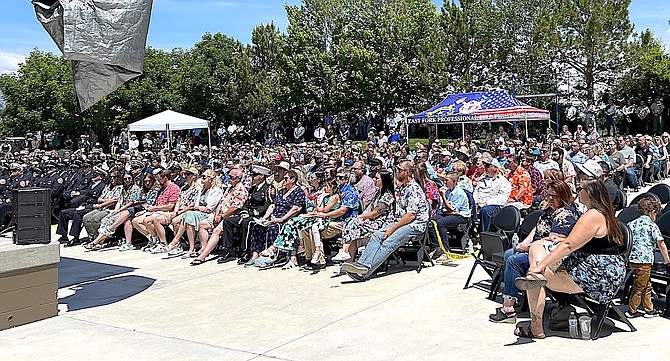 TJ's Corral was packed for Battalion Chief Scott Fraser's celebration of life on Sunday. Pretty much anyone not wearing a uniform donned a Hawaiian shirt in honor of the longtime resident.