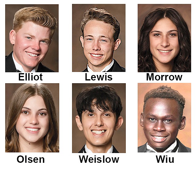 Six Douglas High School seniors were interviewed in preparation for Friday's graduation. The Record-Courier's Salute to Seniors is in Wednesday's edition.