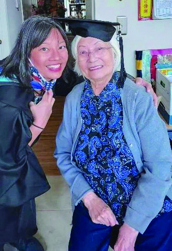 Nathalie Antus, left, and Ba Noi.