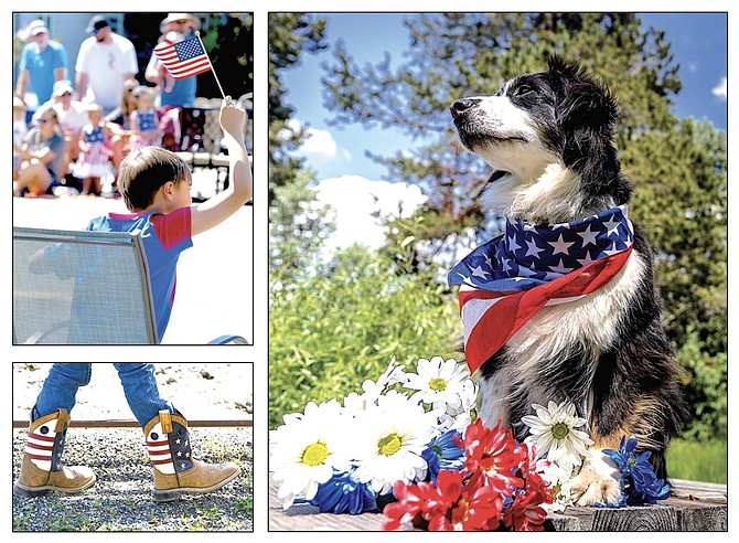 First Place was awarded to Susan Branton and her “Patriotic Pup.” Taking home second and third place honors was Wendy Whyman with her photos “Boy waving a Flag” and “Walking in Freedom.”