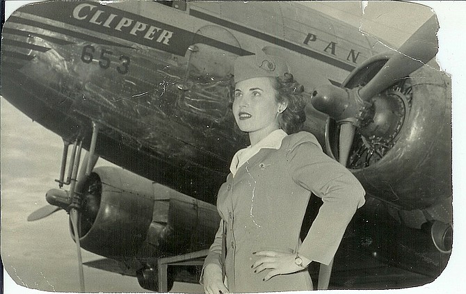 Former Helena, Montana resident Marian Casey is a proud Pan Am stewardess before jet engines.