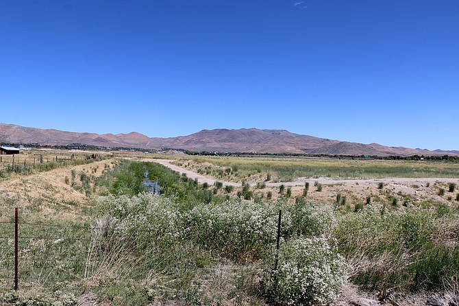 A portion of the historic Lompa Ranch slated for development.