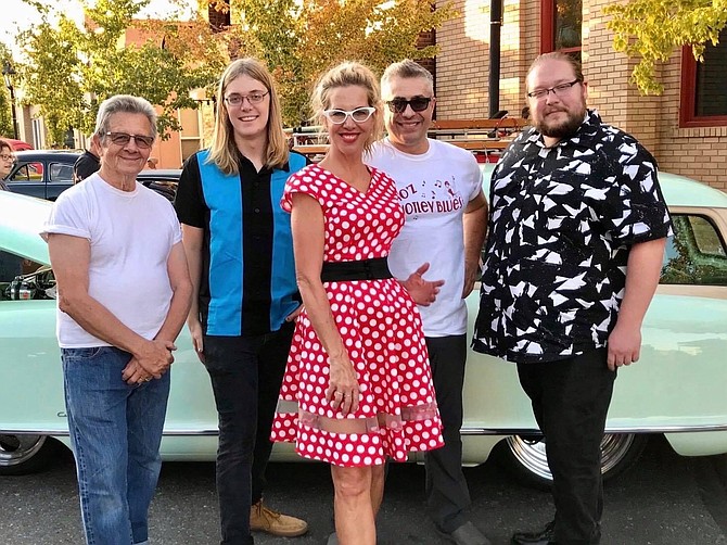 Moni & the Moonlighters will bring their 1950s-60s review to the home ranch 6:30 p.m. Aug. 24.