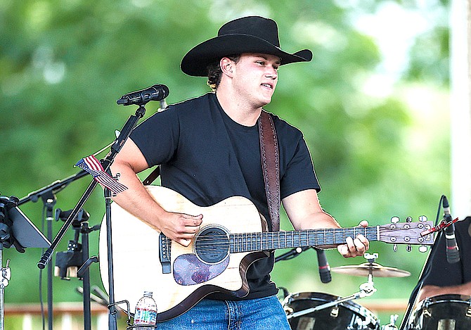Jakota Wass performs Aug. 4 in Minden. He is scheduled to perform Saturday at the annual Genoa Candy Dance dinner and dance.